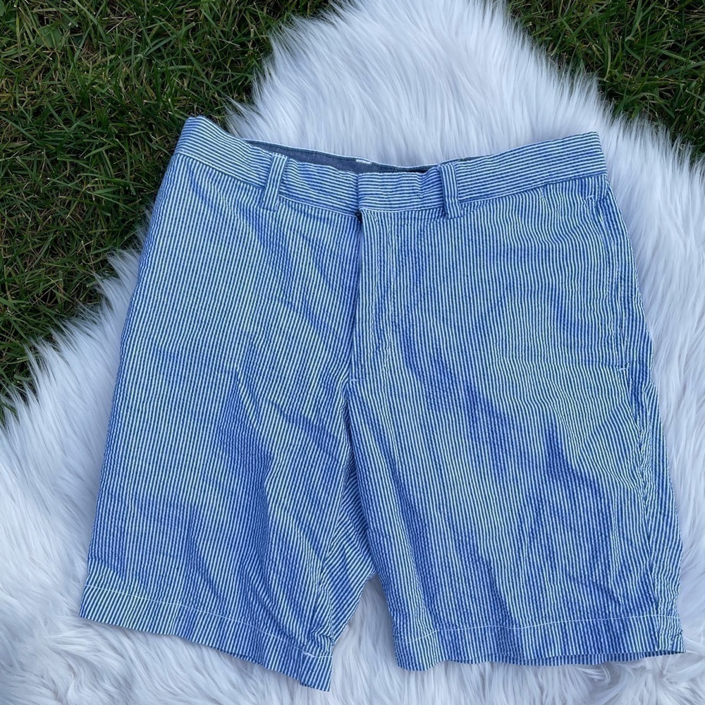 EUC Banana Republic Aiden Club seersucker shorts​​​​​​​​​​​​​​​